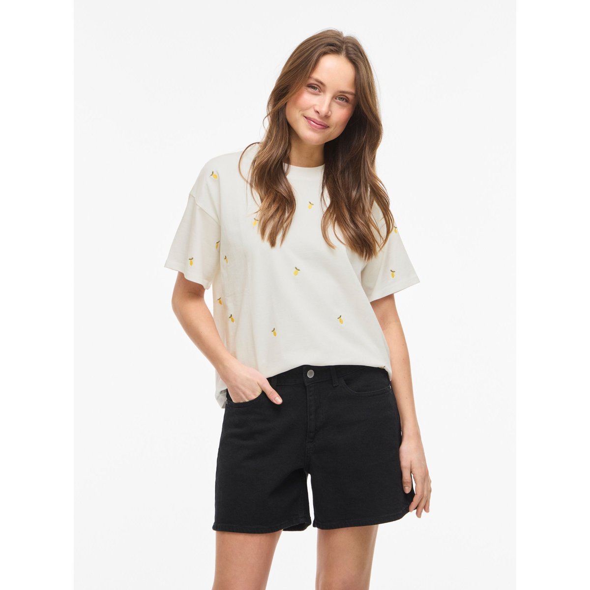 T-Shirt blanc - snow white1, VILA