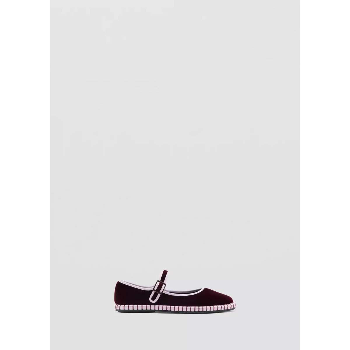 Ballerines velours bordeaux, MANGO KIDS