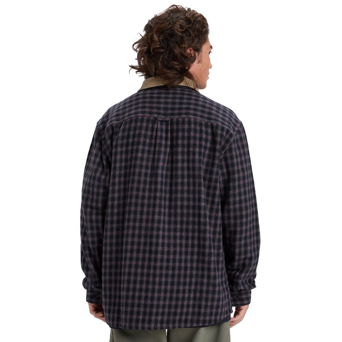 Chemise manches longues MERCURY SANDSTROKES noir sand strokes black, QUIKSILVER