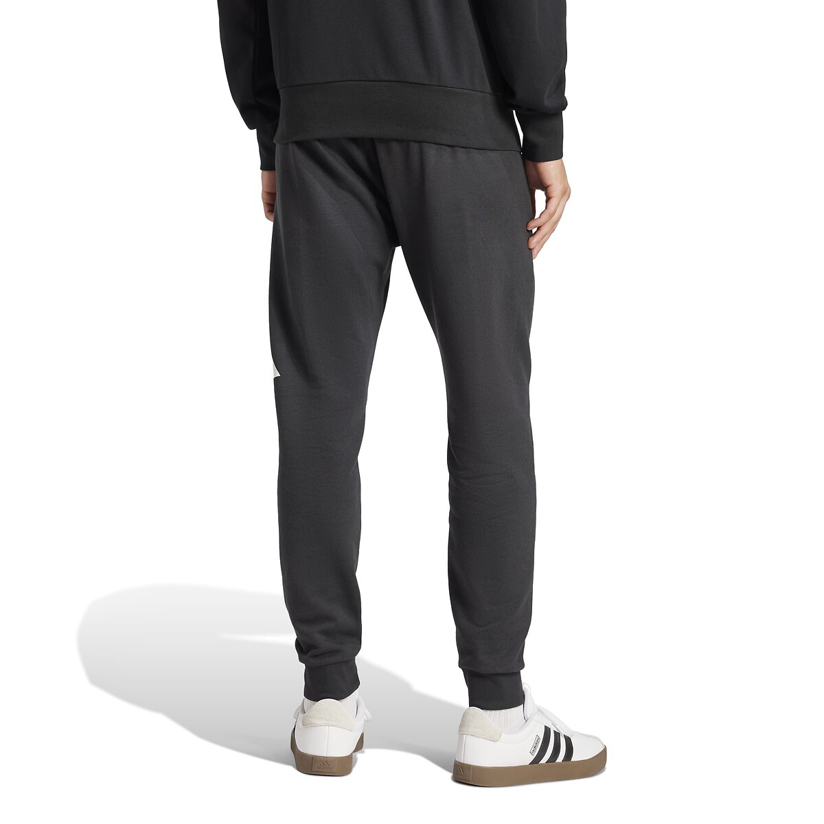 Pantalon en molleton grand logo, ESSENTIALS noir, ADIDAS SPORTSWEAR