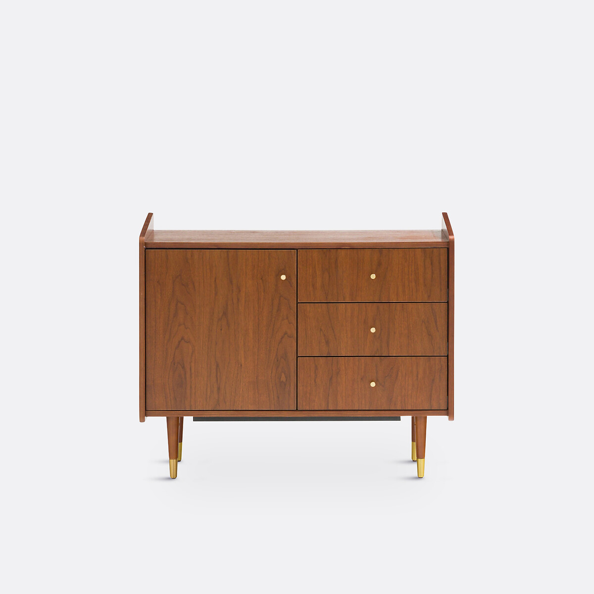 Klein vintage buffetkast in fineernotenhout, Ronda notenhout, LA REDOUTE INTERIEURS