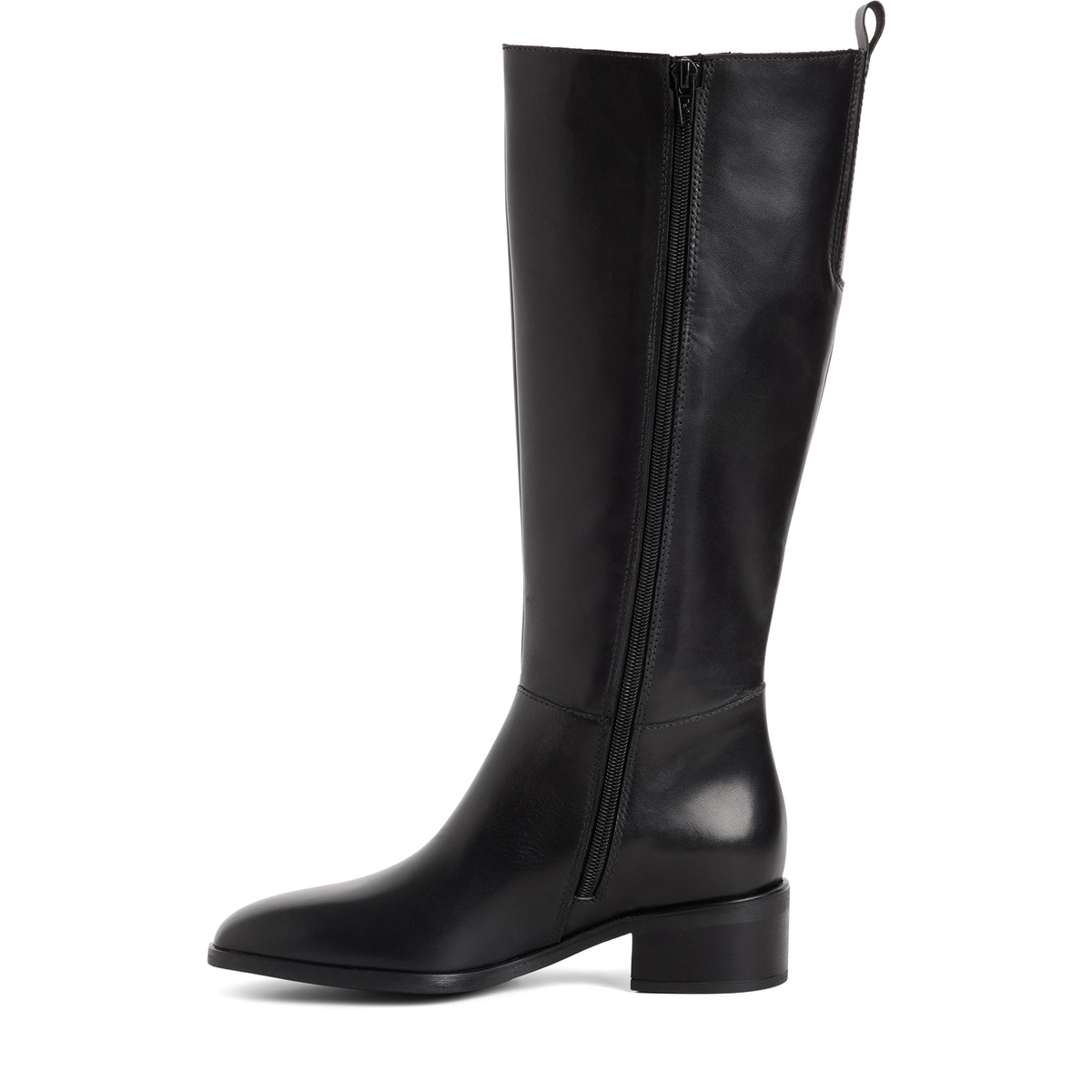 Bottes en cuir noir cuir, TAMARIS