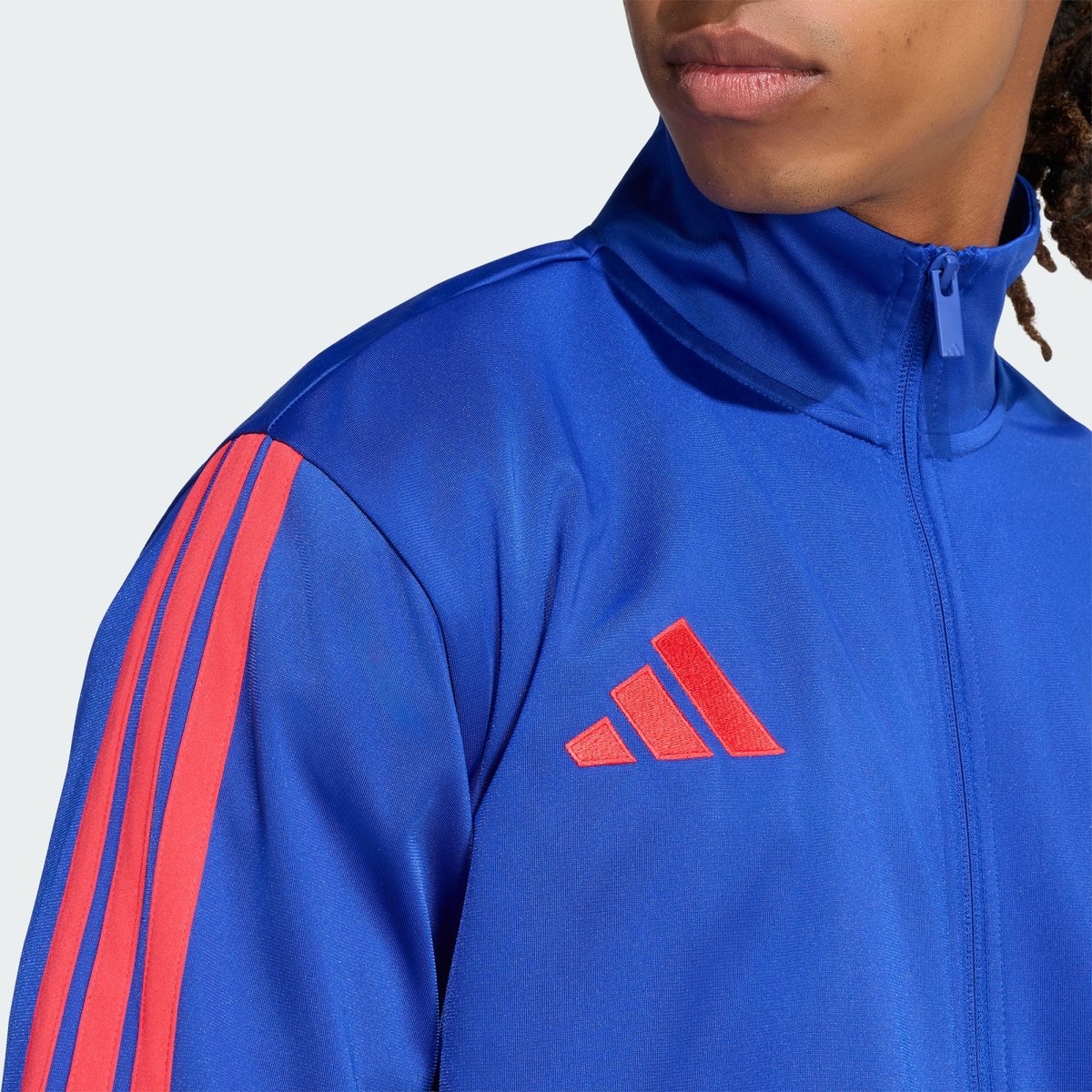 Veste De Survêtement Olympique Lyonnais Dna Veste De Survêtement Olympique Lyonnais Dna semi lucid blue, adidas Performance