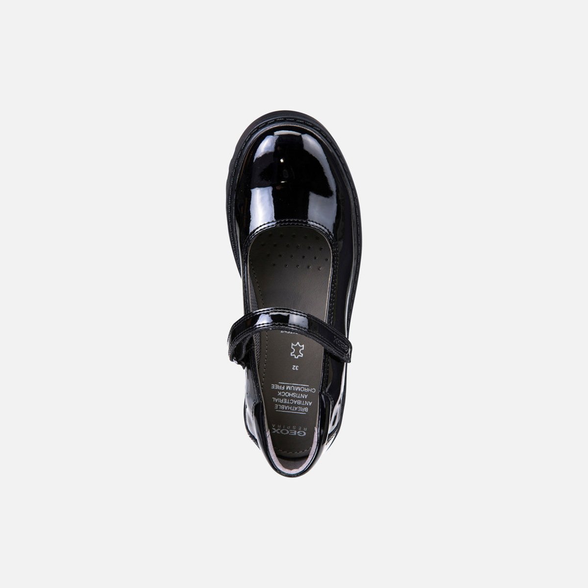 Chaussures Pour Uniforme  J CASEY noir, GEOX