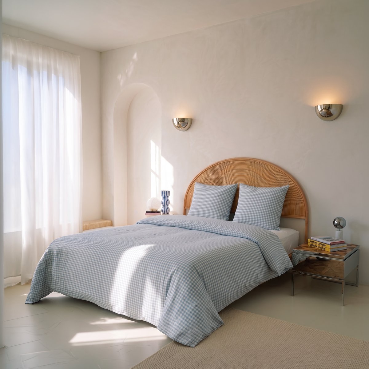 Pack housse de couette + taie(s) d'oreiller coton Vichy vichy, DODO