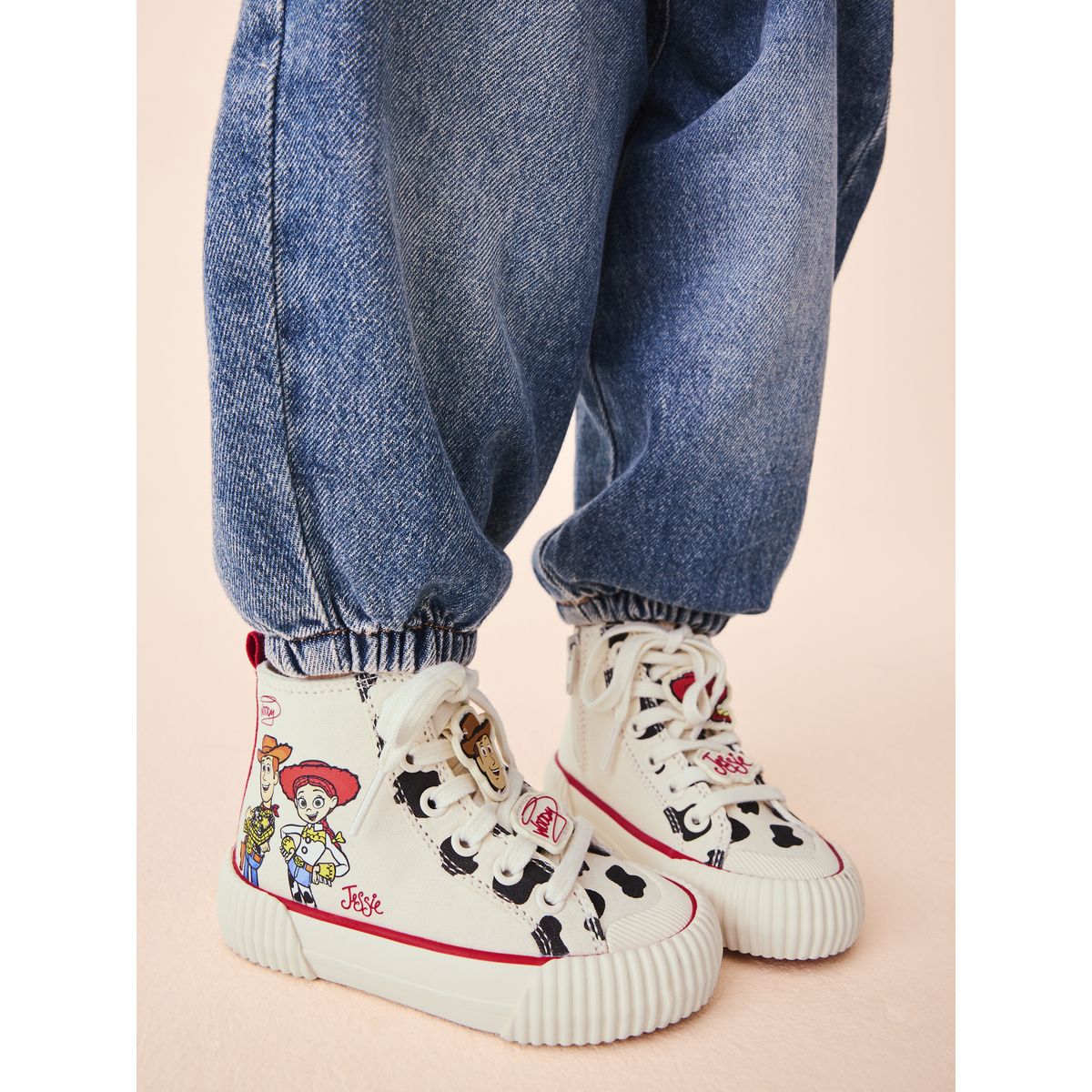 Baskets montantes toy story crème, NEXT