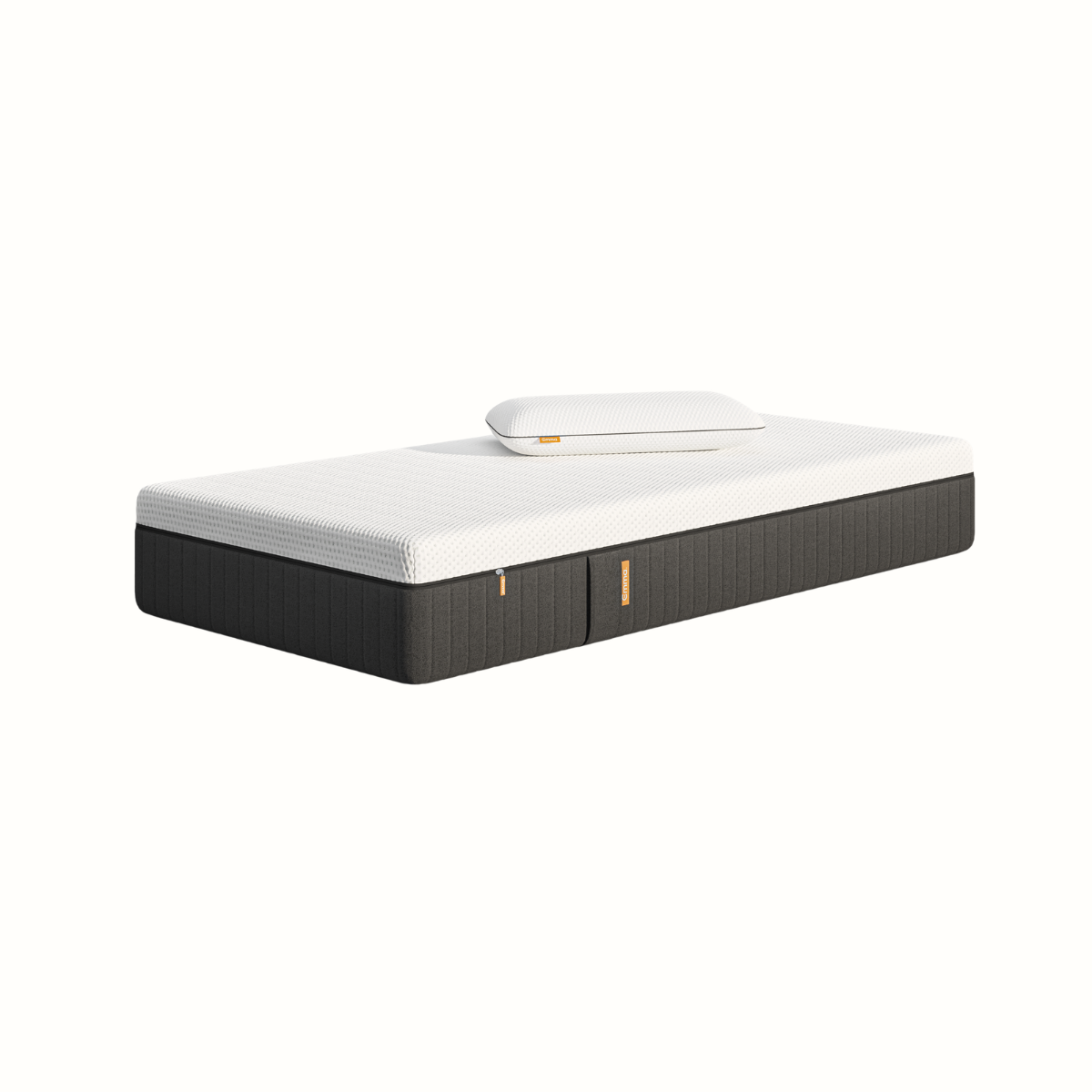 Pack Matelas Original Lite + Oreiller Original Adapt blanc/gris, EMMA