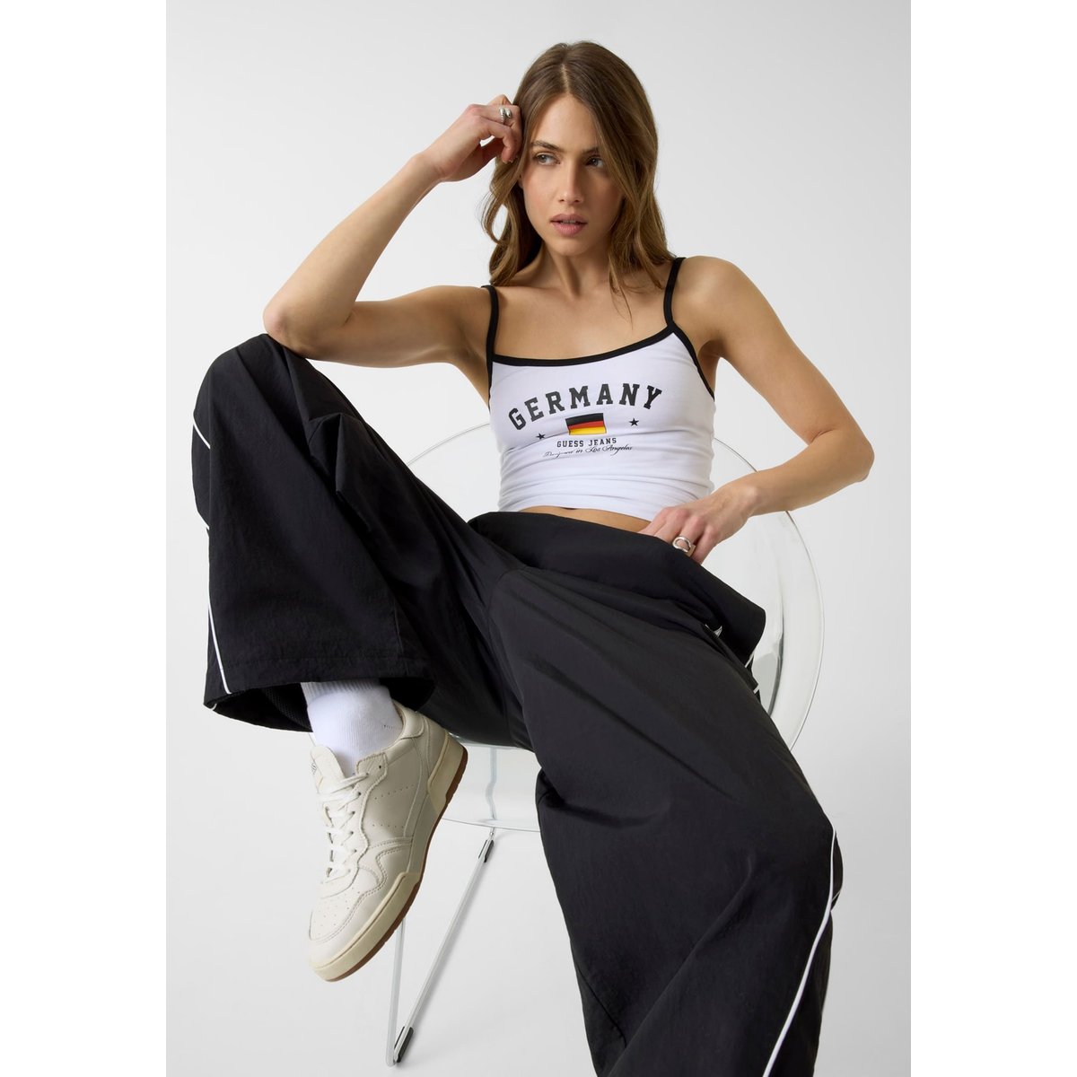 Nation Top fantaisie multicolore, GUESS