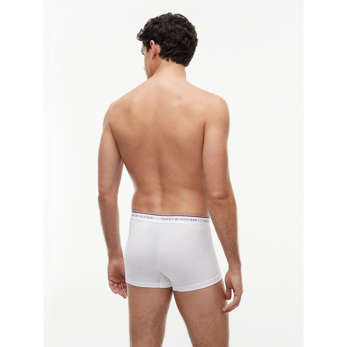 Lot de 3 boxers noir + gris + blanc, TOMMY HILFIGER