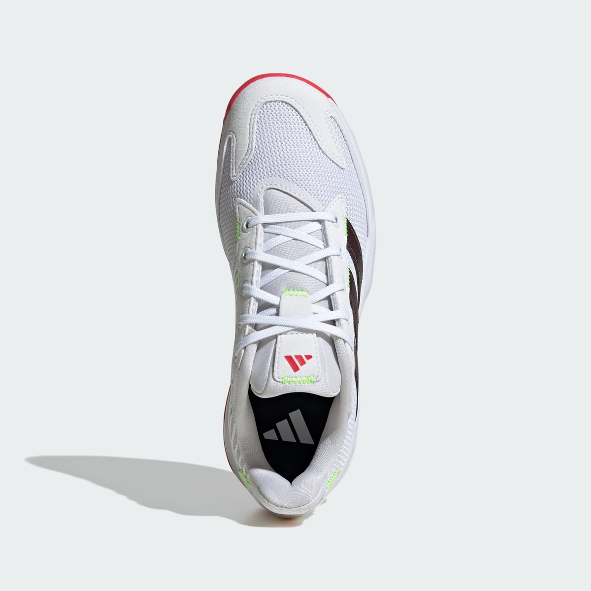 Chaussure Stabil Indoor Enfants Chaussure Stabil Indoor Enfants cloud white / aurora met. / semi lucid red, adidas Performance