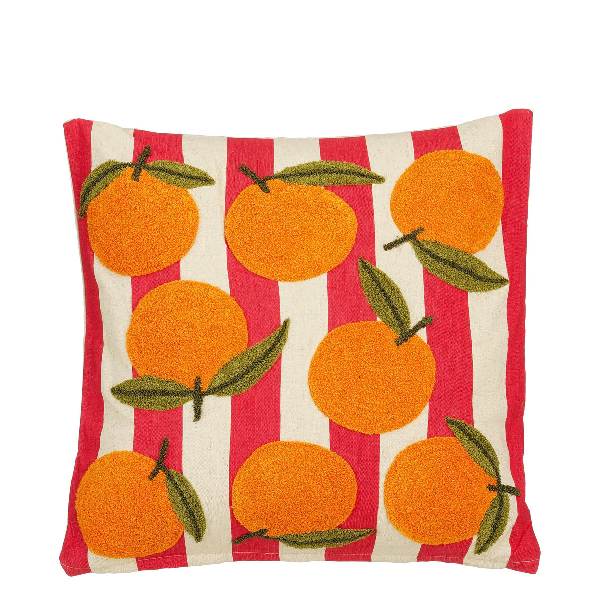 Coussin décoratif orange, MICA DECORATIONS