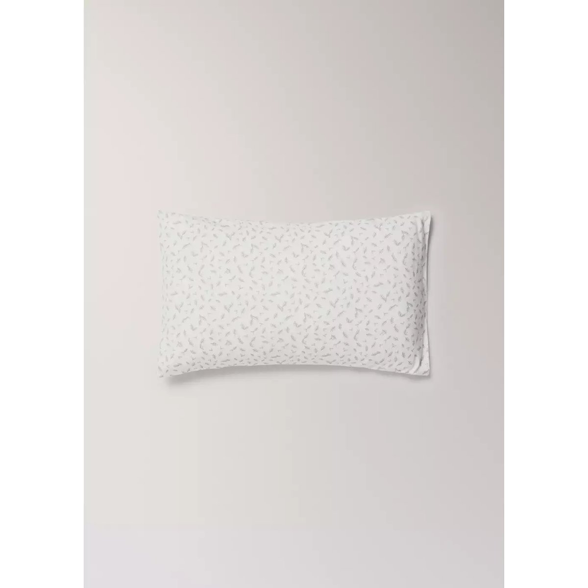 Taie d'oreiller pour lit bébé en coton imprimé à fleurs 30x50 cm écru, MANGO HOME
