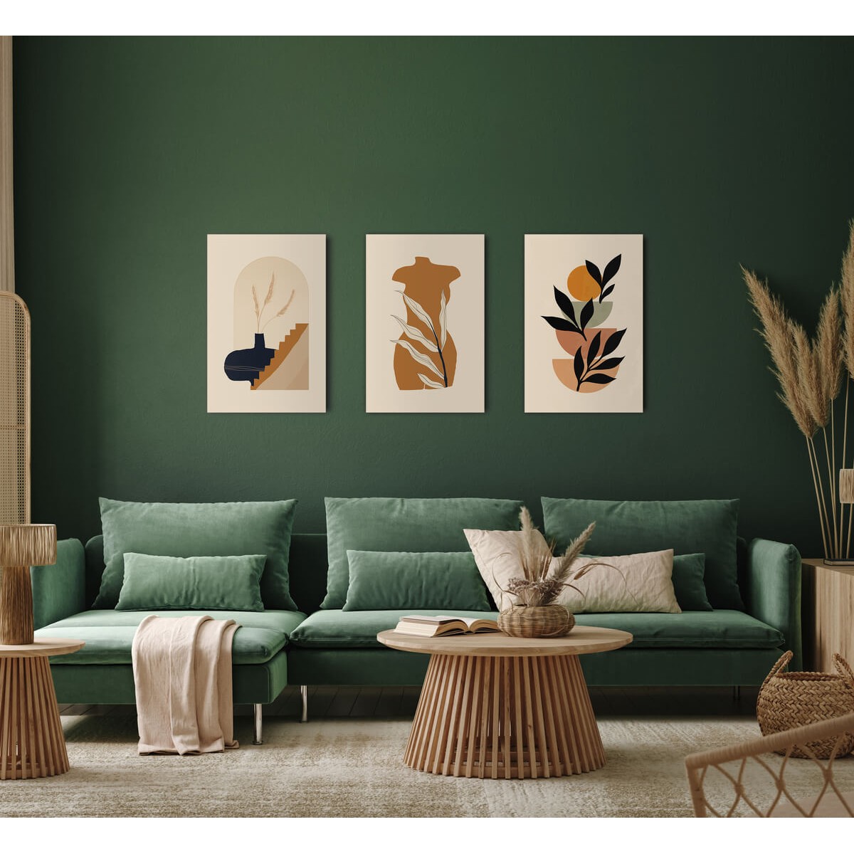 Tableau Mural Vase ILLUSTRATION tableau en verre synthétique, CEANOTHE