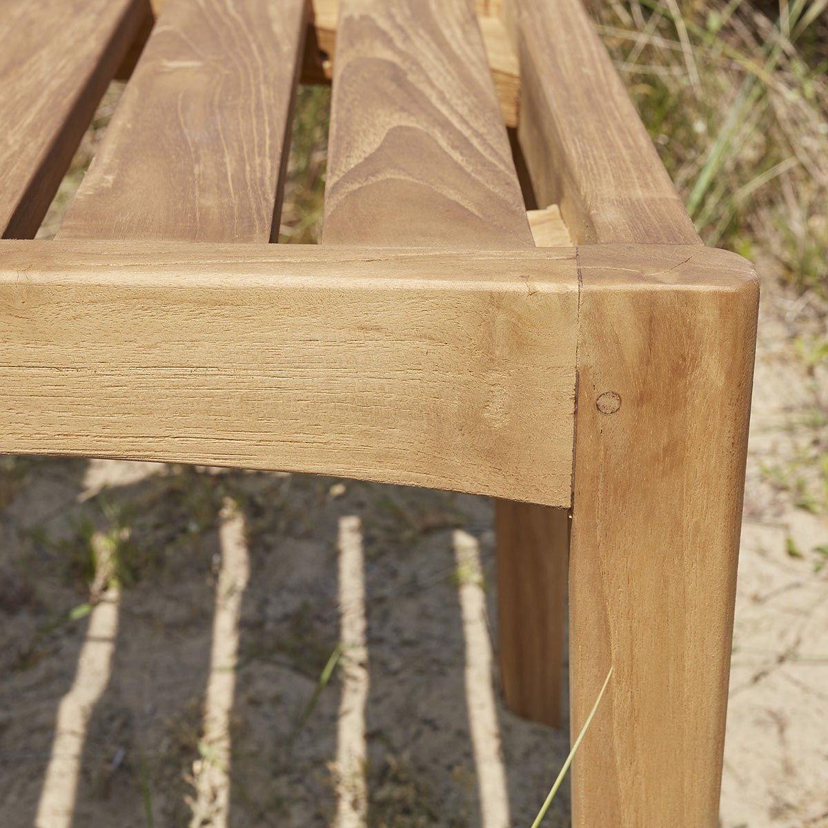 Chaise de jardin en teck recyclé massif  HORTENSE naturel, BERAH GETAH
