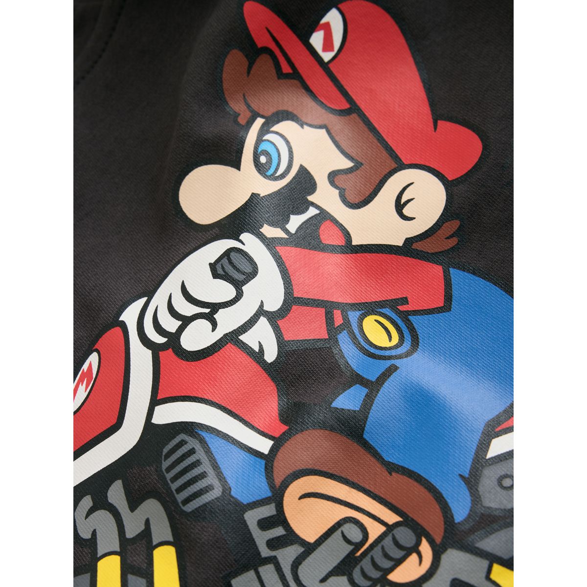 Sweat à capuche zippé mario gris anthracite, NEXT