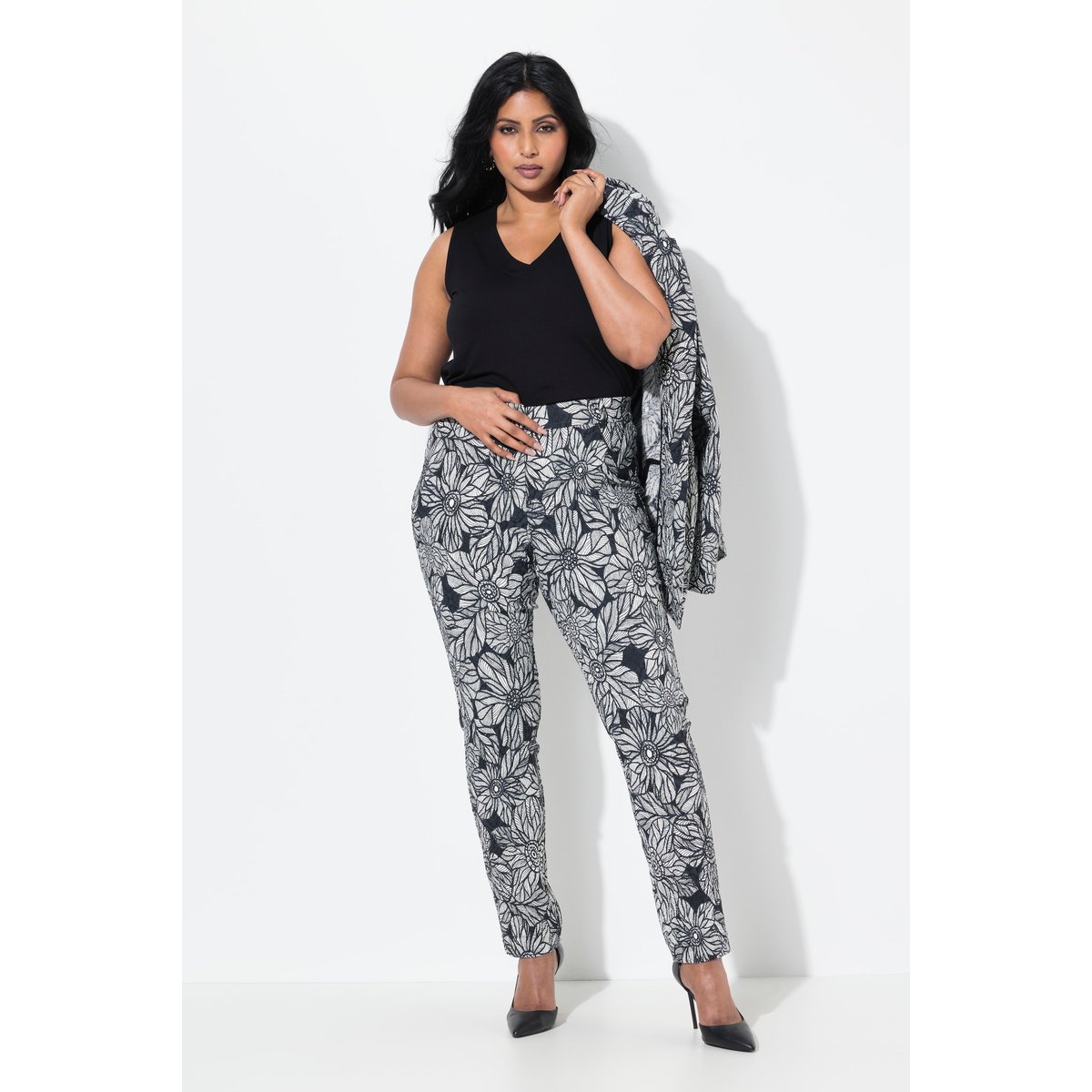 Pantalon Sammy blanc neige, ULLA POPKEN