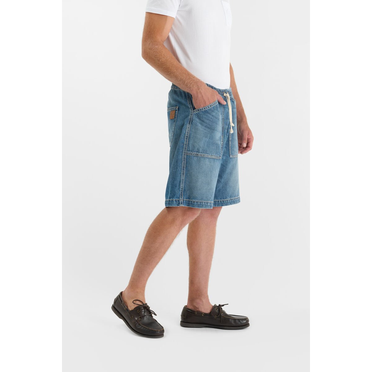 Bermuda short en jeans OSTO blue, LE TEMPS DES CERISES