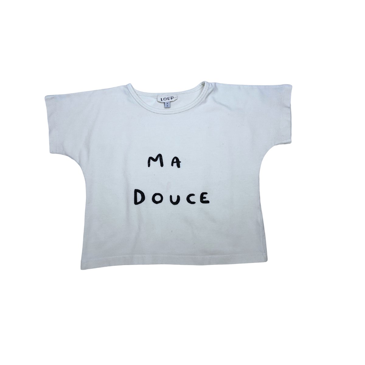 T-shirt  - Bon état blanc, LOUP