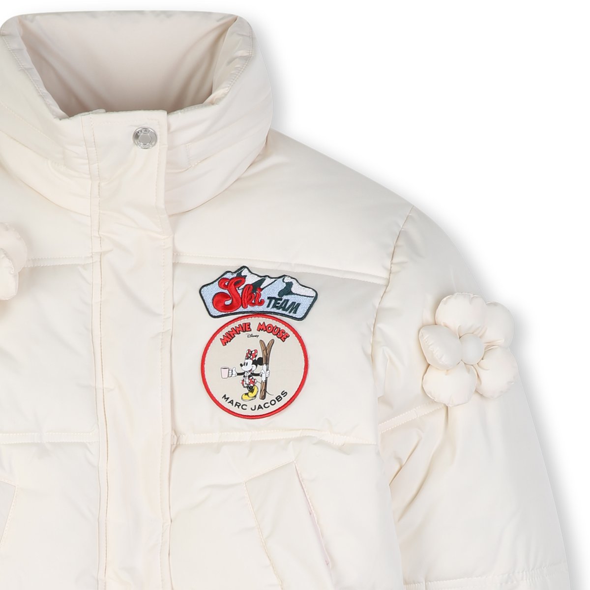 Doudoune à capuche craie, MARC JACOBS