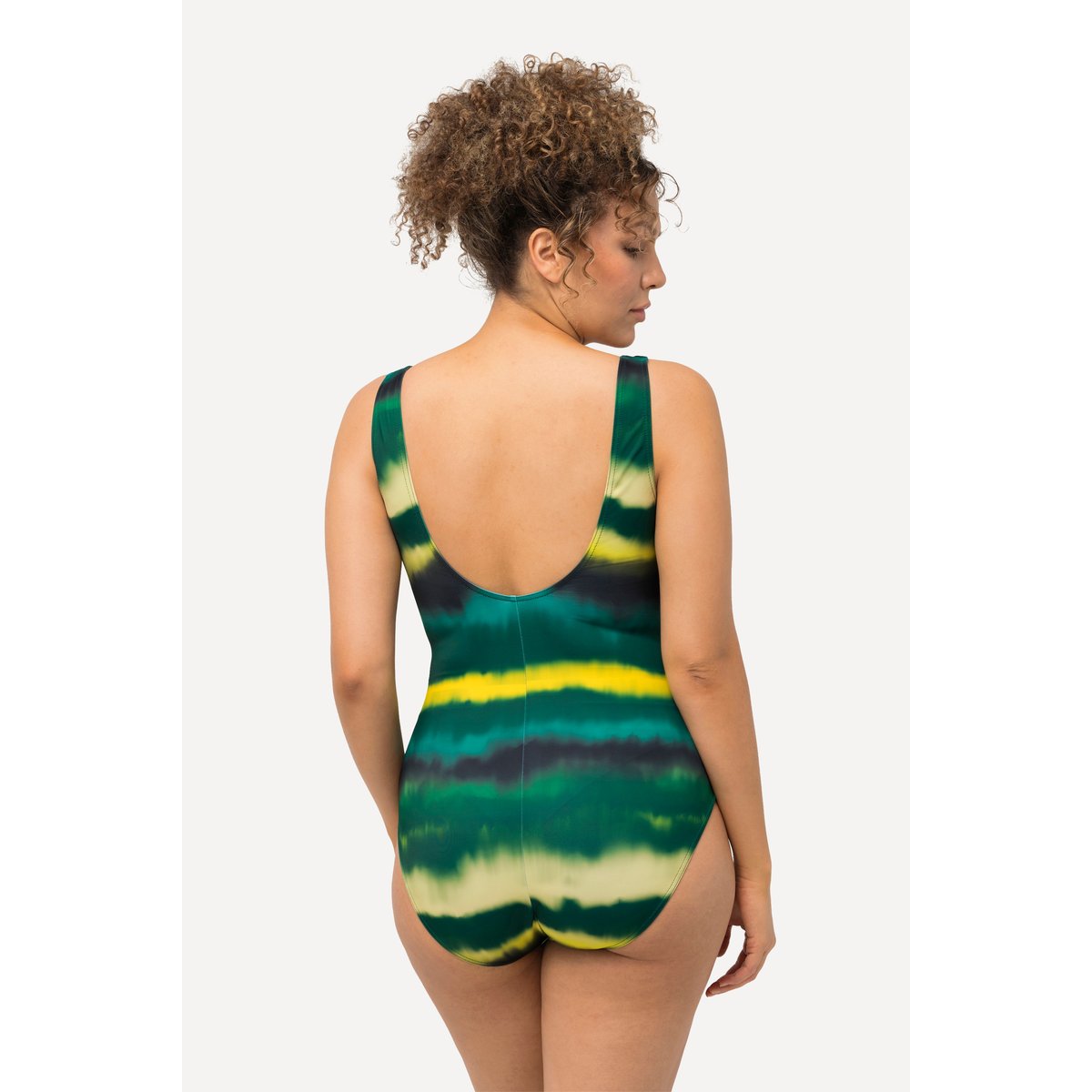 Maillot de bain sans bonnets souples. vert, ULLA POPKEN