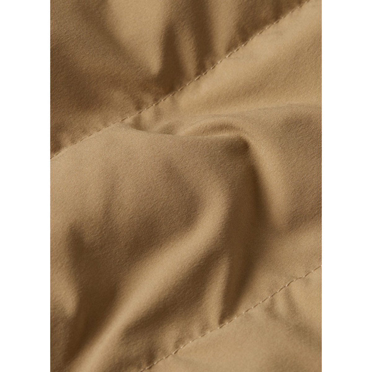 Doudoune sans manche beige unie avec une coupe droite et un col montant beige, G-Star RAW
