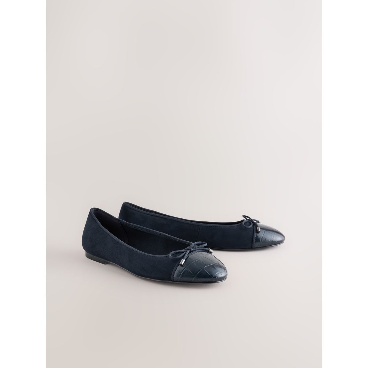 Ballerines à bout rond forever comfort® bleu marine, NEXT