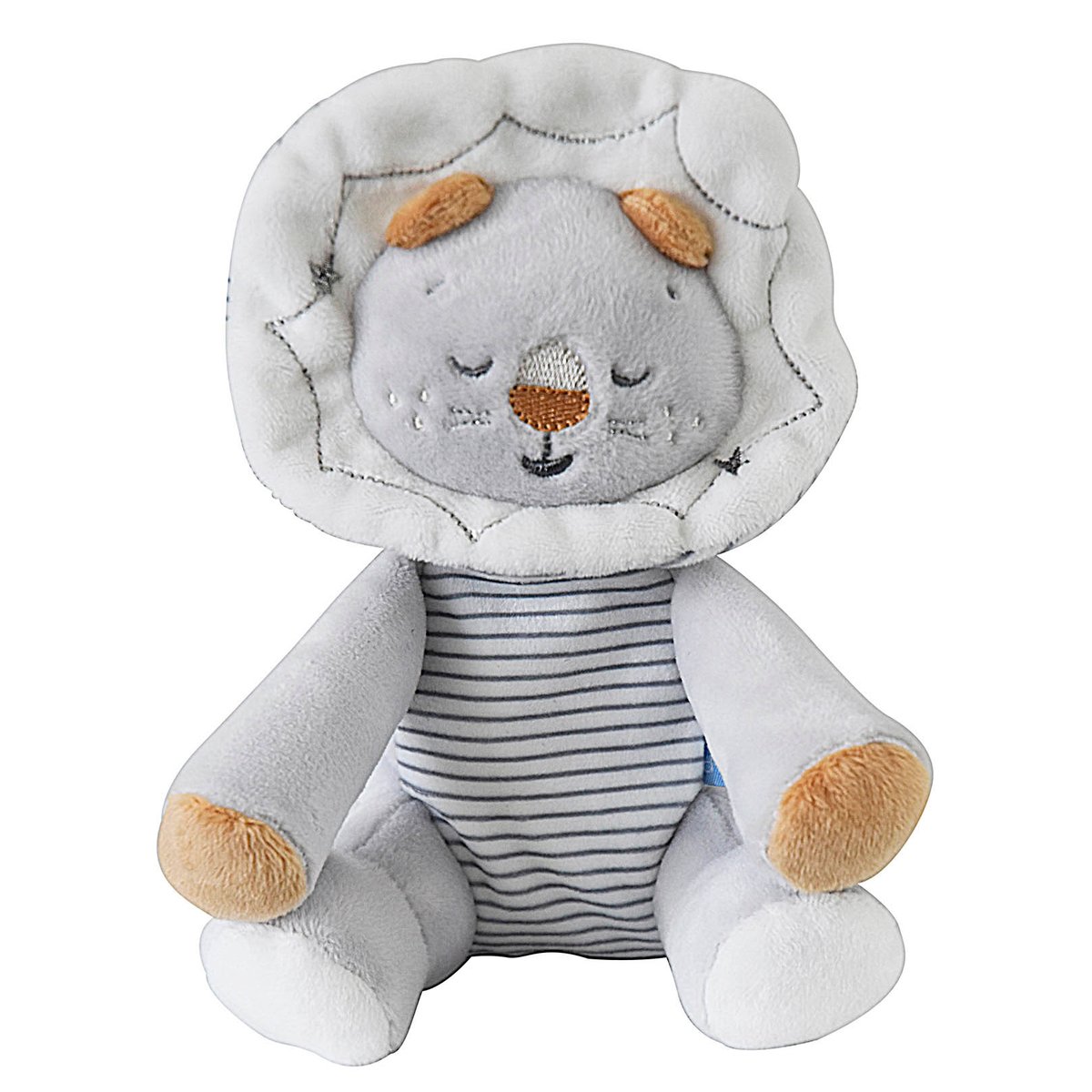 Cajou lion en coffret gris, SUCRE D'ORGE