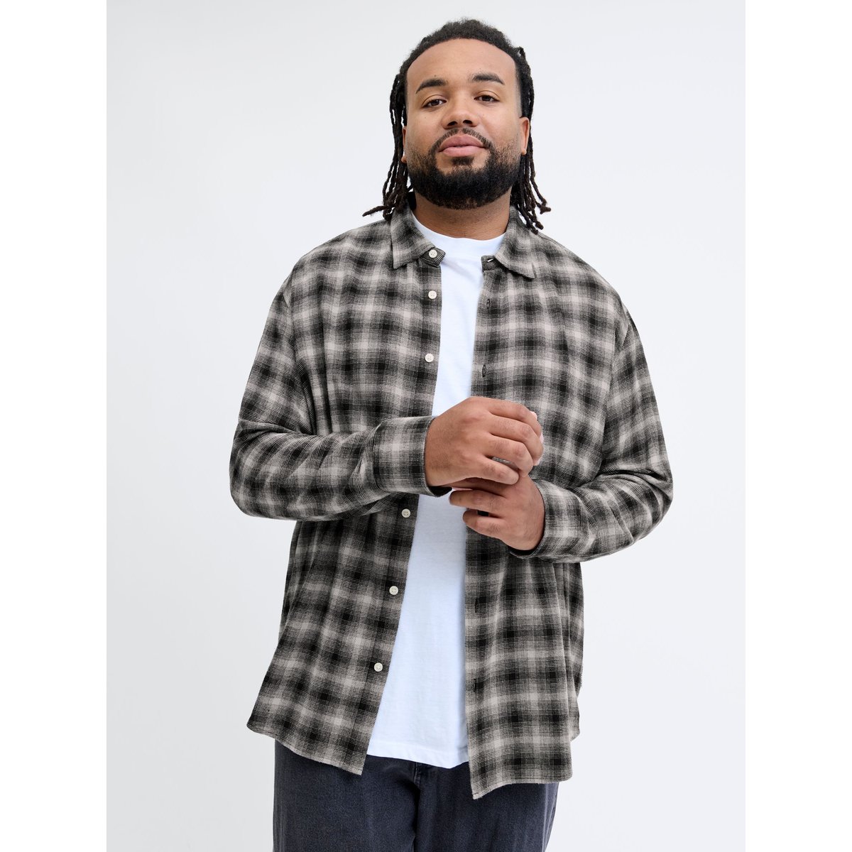 Chemise grise - pavement, JACK & JONES