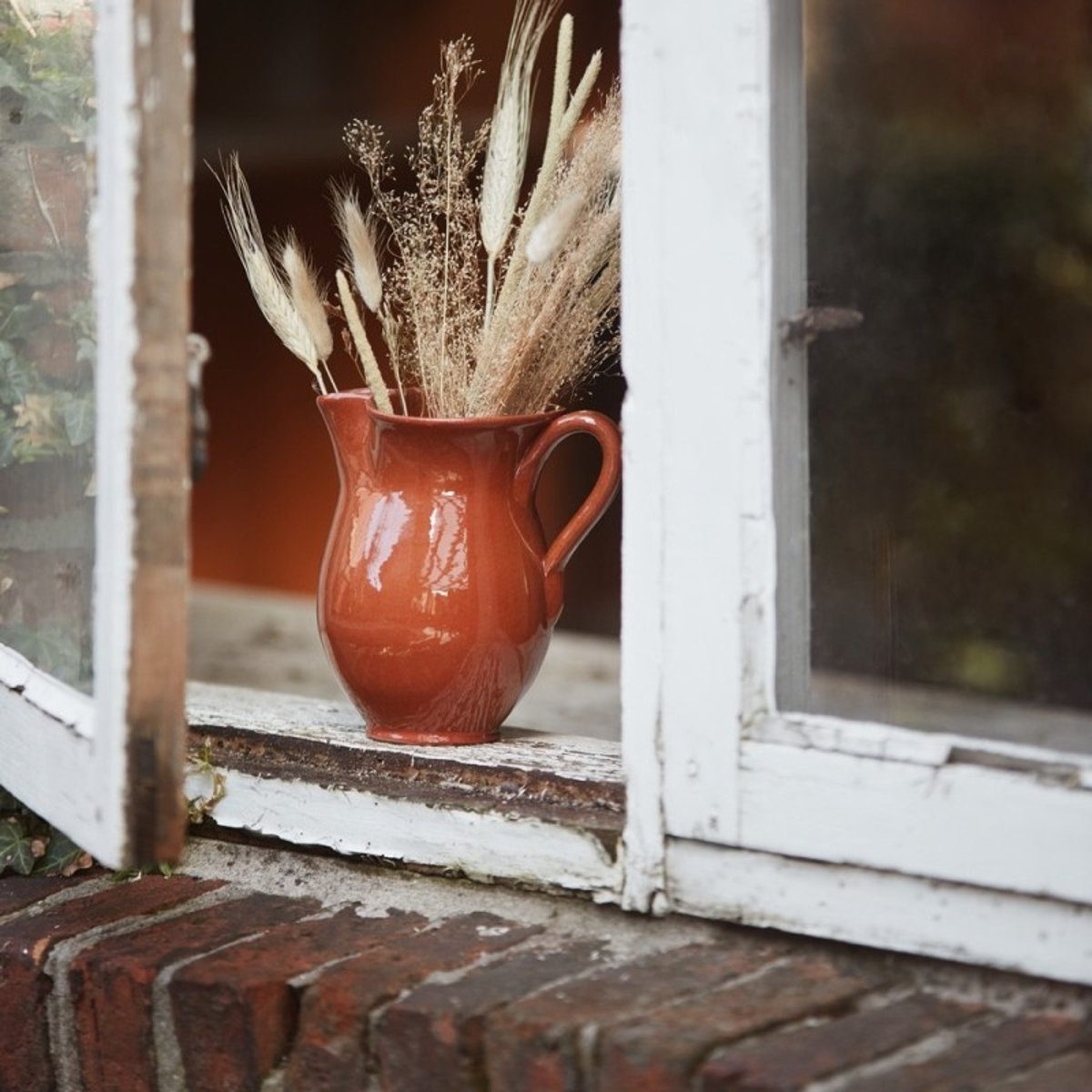 Petite carafe terre cuite terracotta, IB LAURSEN
