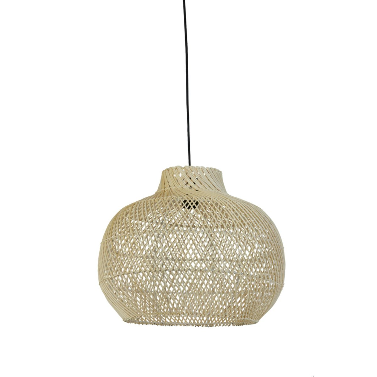 Suspension Rotan CHARITA naturel, LIGHT & LIVING 