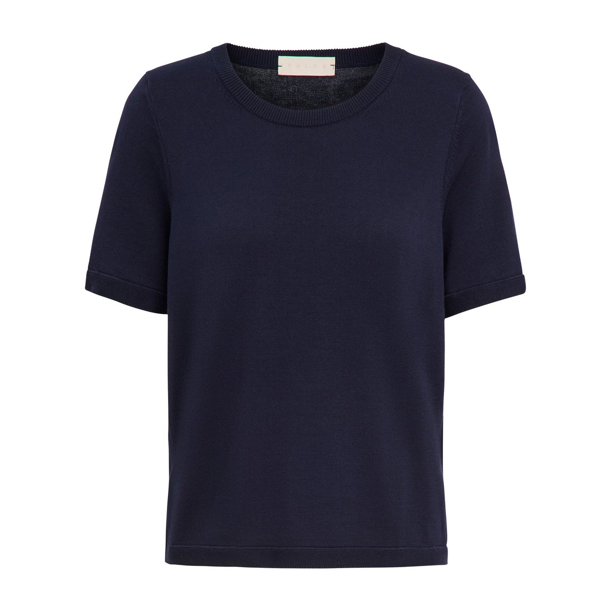 Pull-over Cotton Knit bleu fonce, FALKE