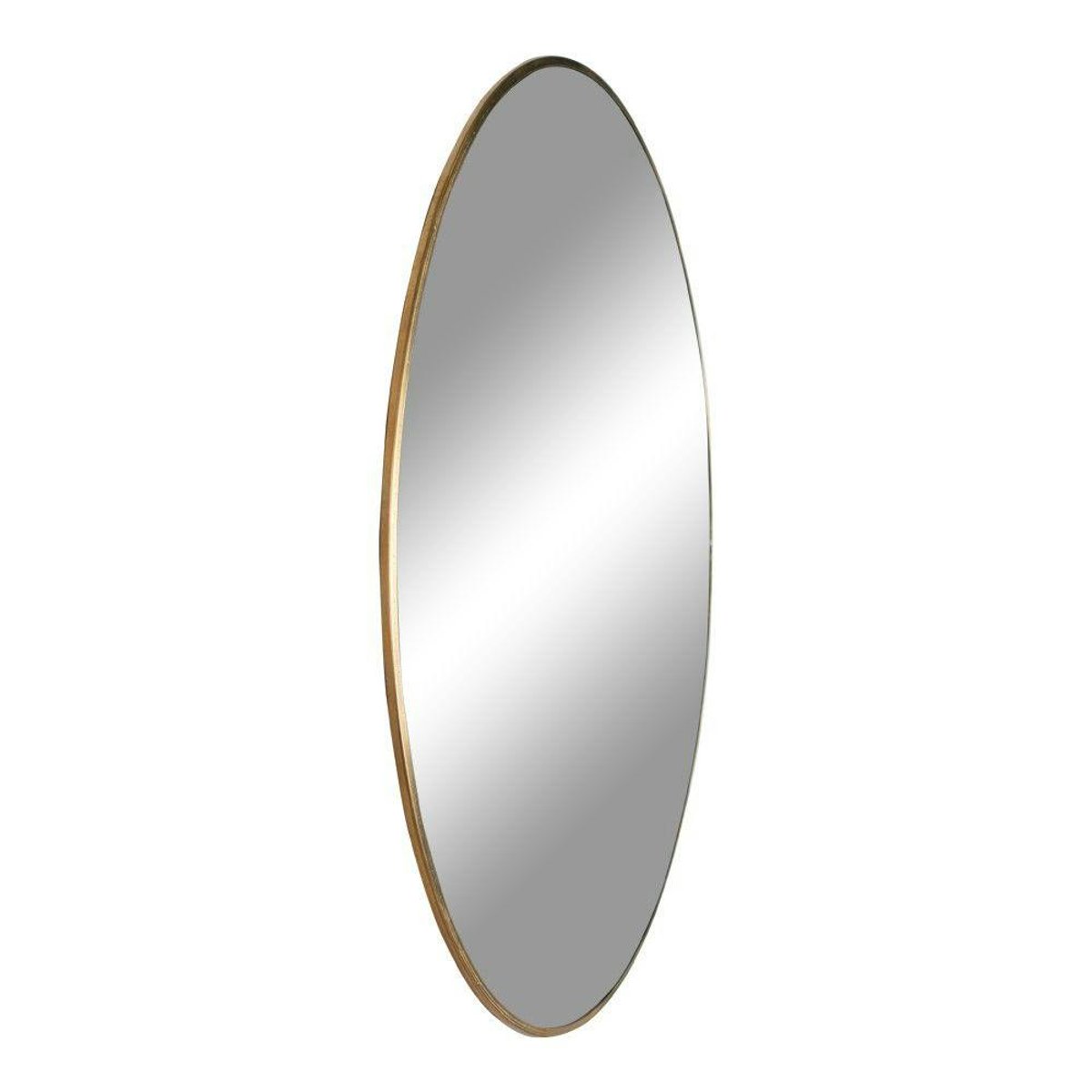 Miroir mural rond D100 cm SEOUL doré, PIER IMPORT