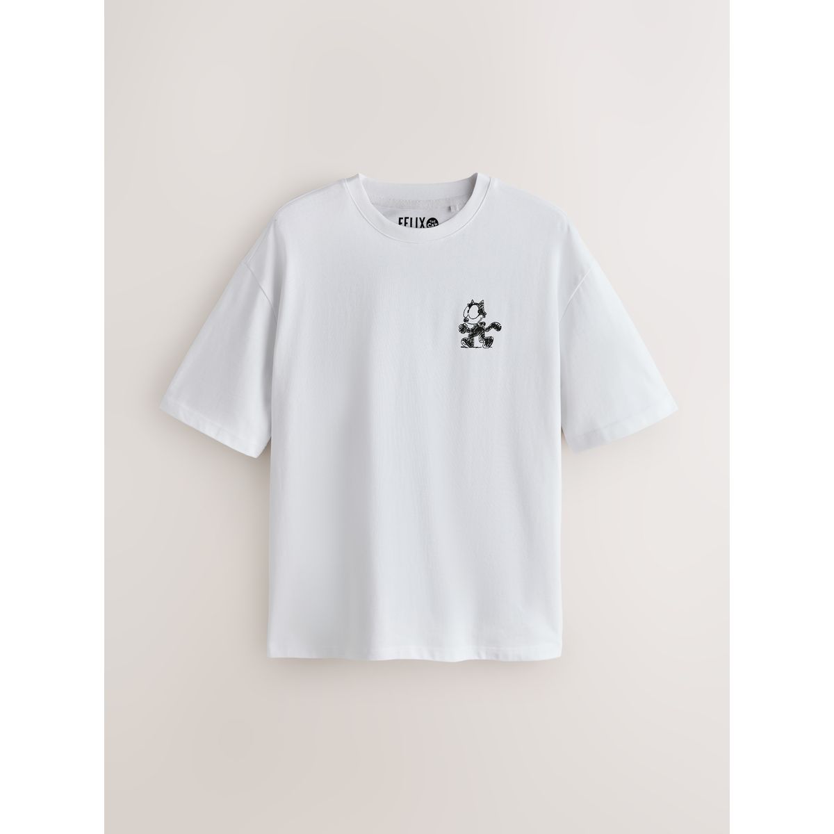 T-shirt felix le chat sous licence blanc, NEXT
