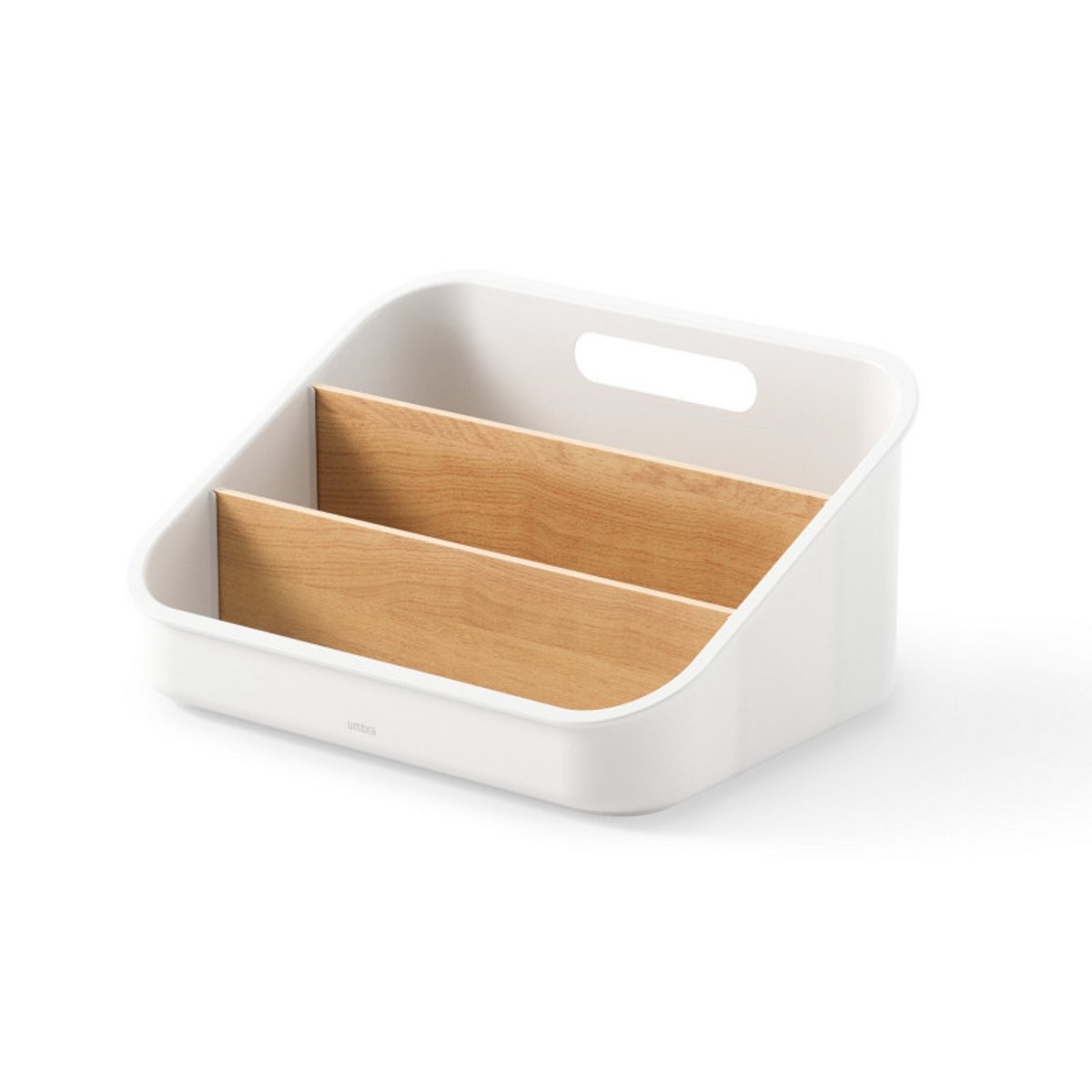 Rangement sachets de thé tisane BELLWOOD blanc, UMBRA