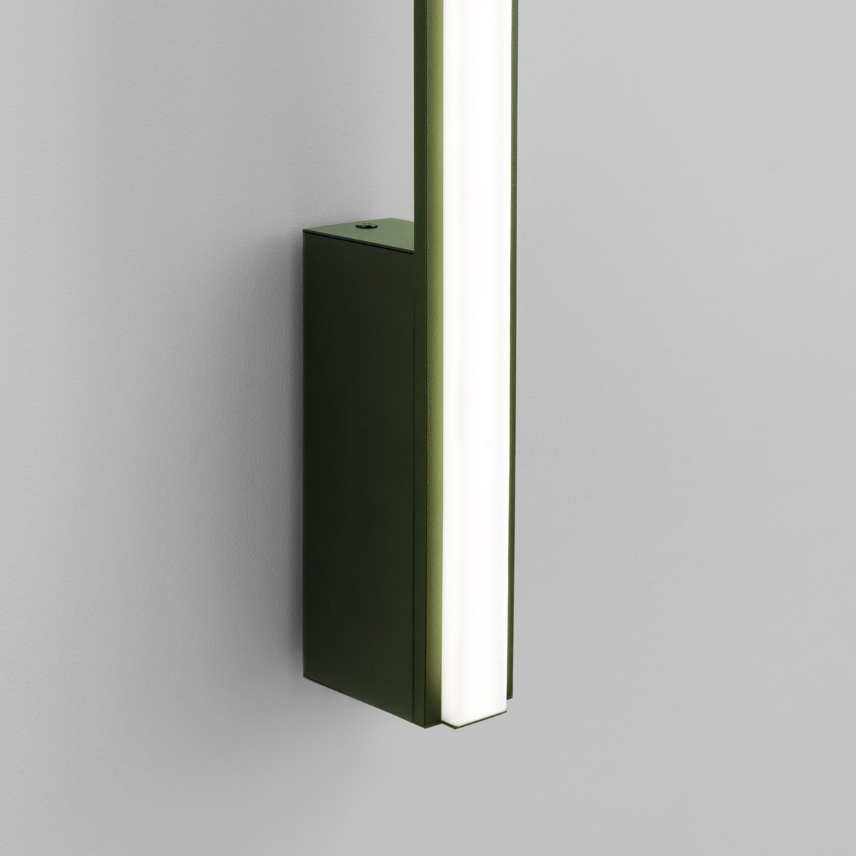Applique murale Aluminium Vert Olive LED 1 Lagom vert olive, EDEN