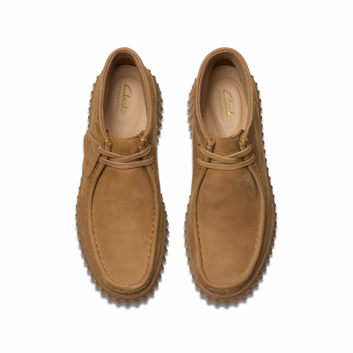 Torhill Moss Suede Shoes beige, CLARKS