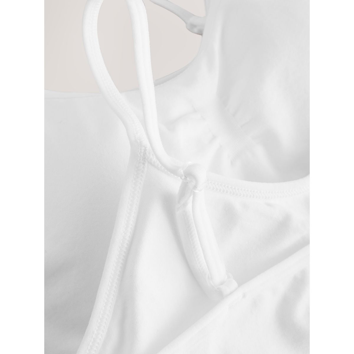 Haut court à bretelles avec bonnets, lot de 3 blanc, NEXT