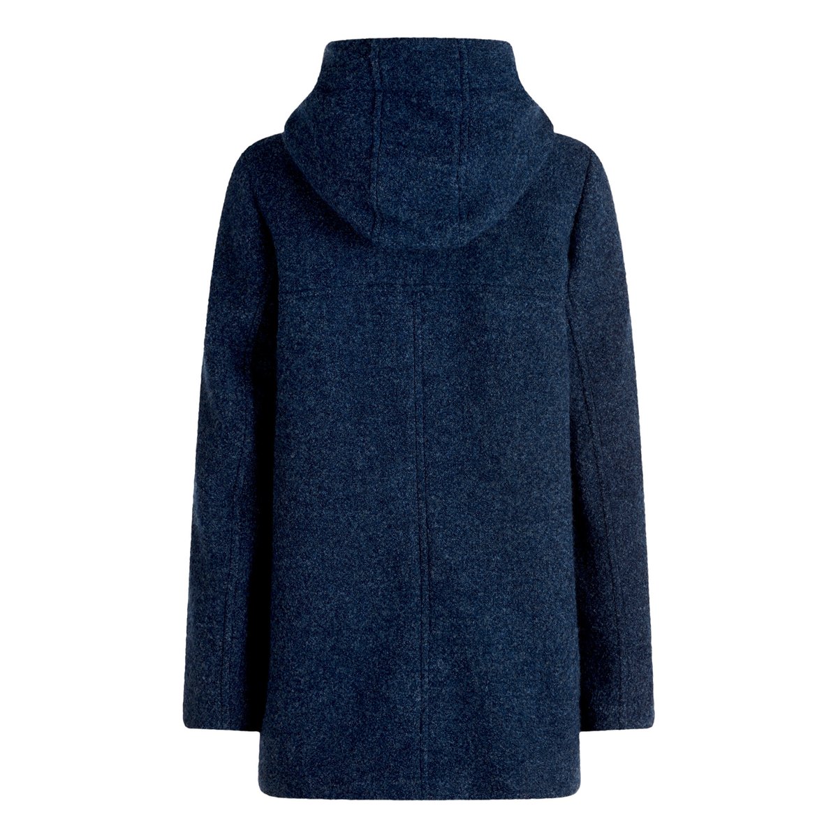 Veste en laine à capuche moonlight blue melange, GIL BRET