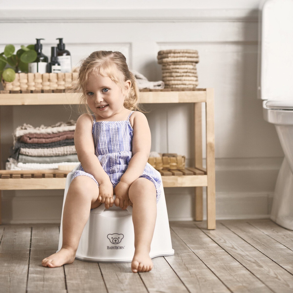 Pot fauteuil blanc, BABYBJORN