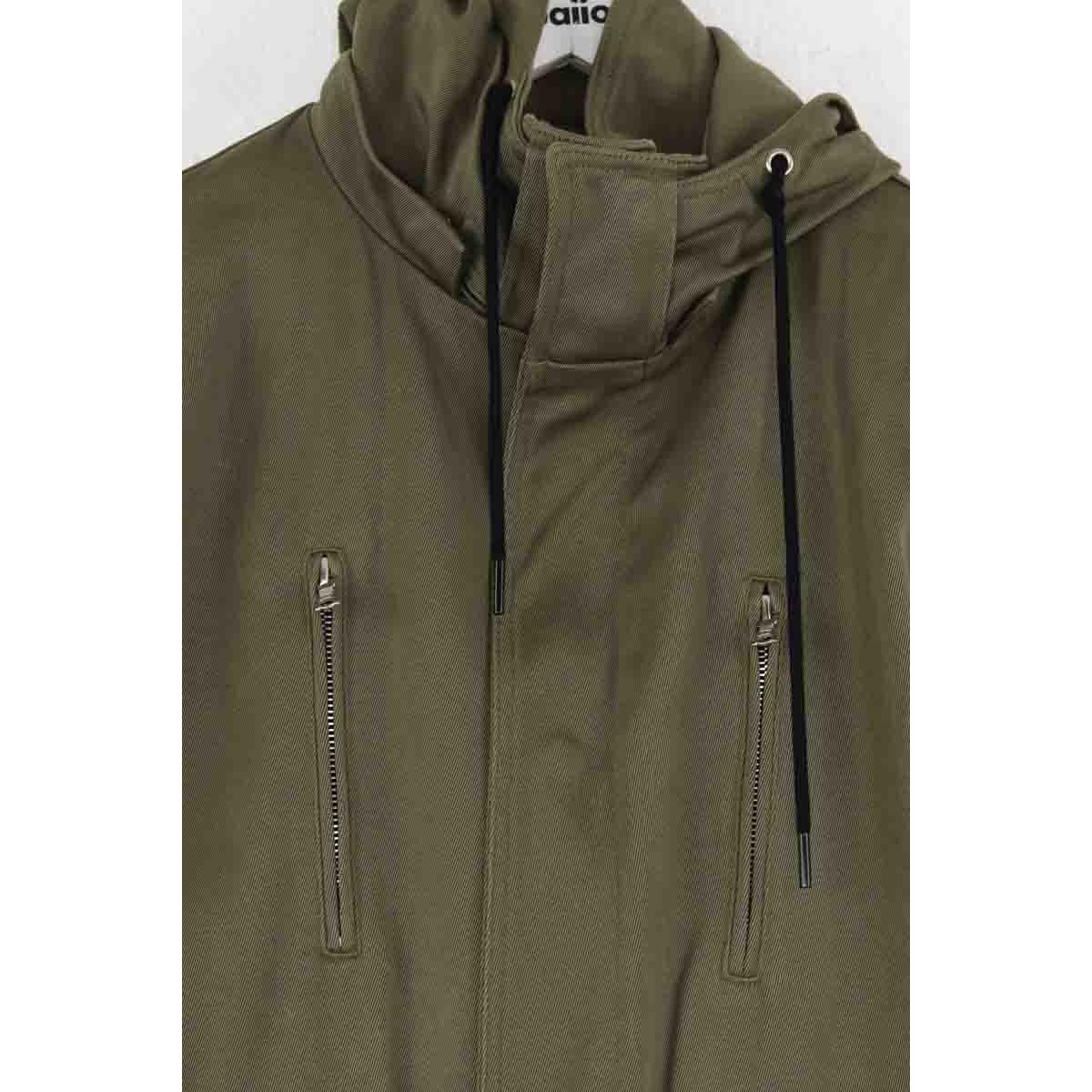 Parka - Très Bon État kaki, SANDRO