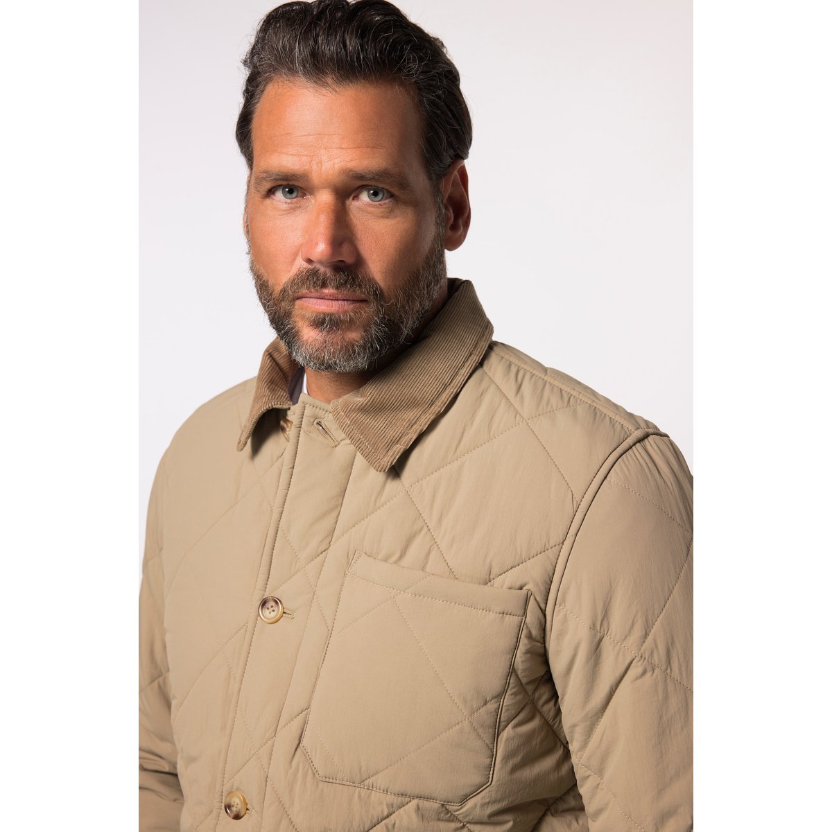 Veste matelassée, esprit cow-boy beige foncé, JP1880