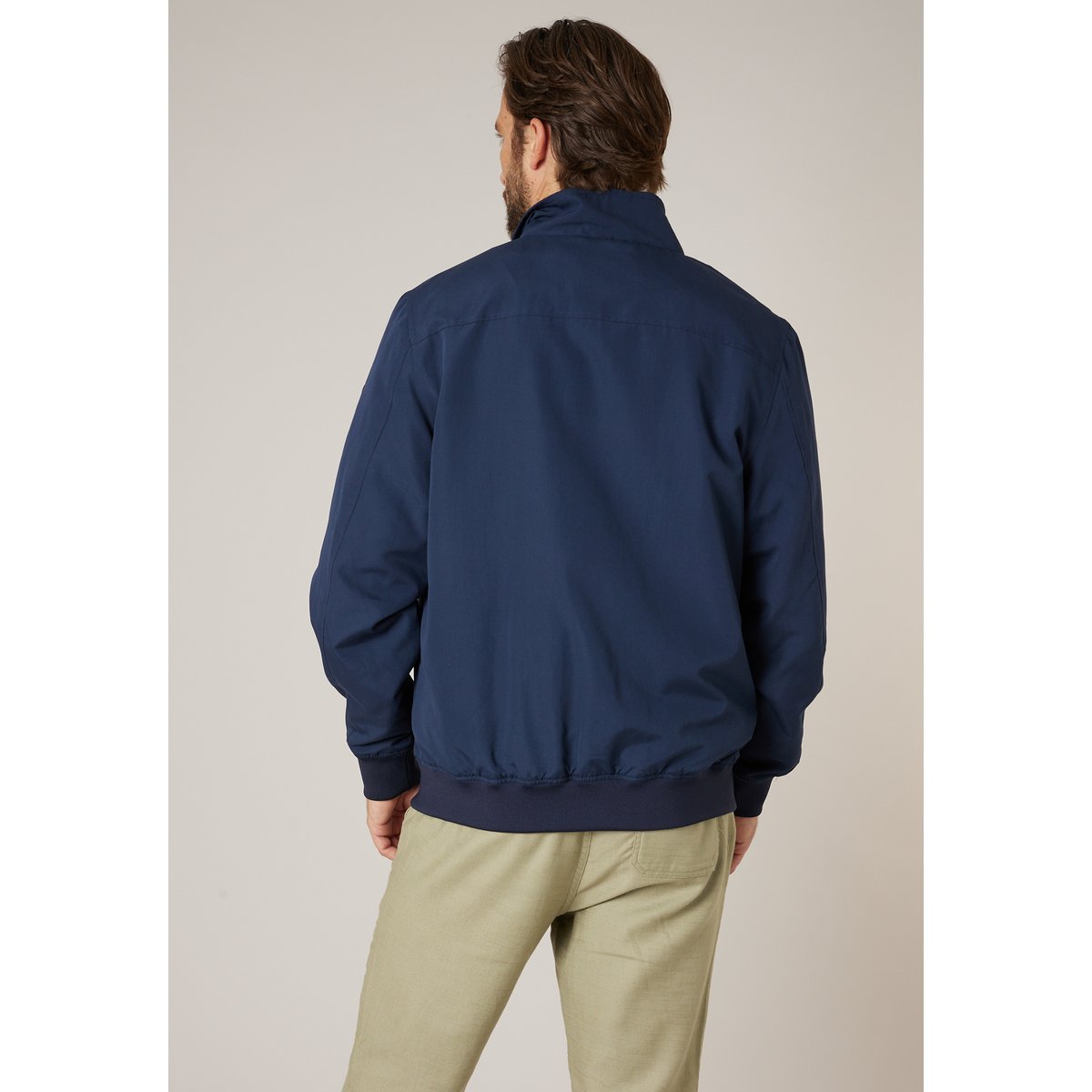 Blouson léger homme moderne et confortable CARMELO marine, DEELUXE