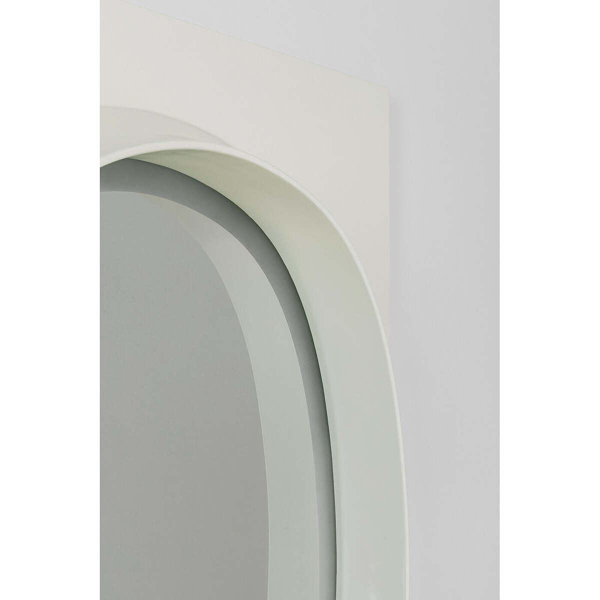 Wandspiegel Aero LED Grün 80x141cm weiss, KARE DESIGN