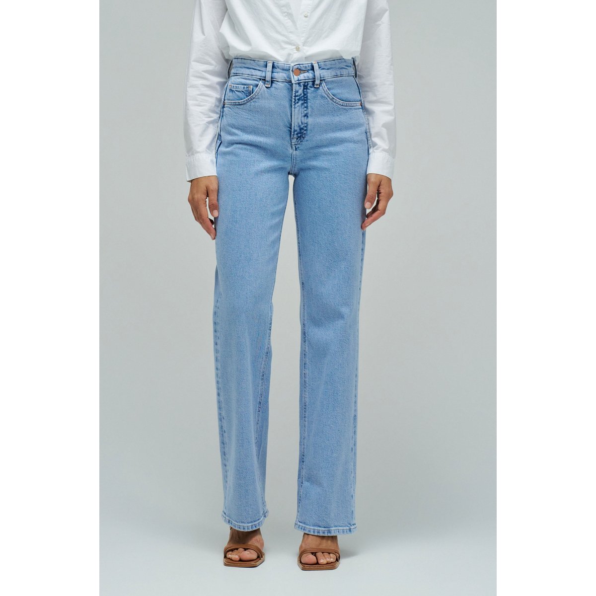 JEAN FAITH PUSH IN STRAIGHT bleu, SALSA JEANS