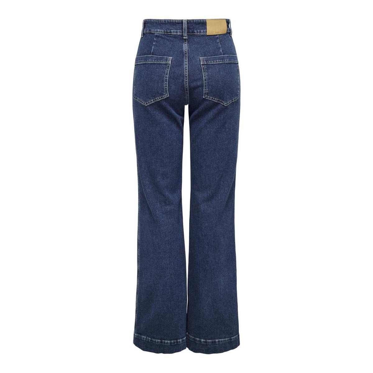 Jean À Jambe Large dark blue denim, ONLY