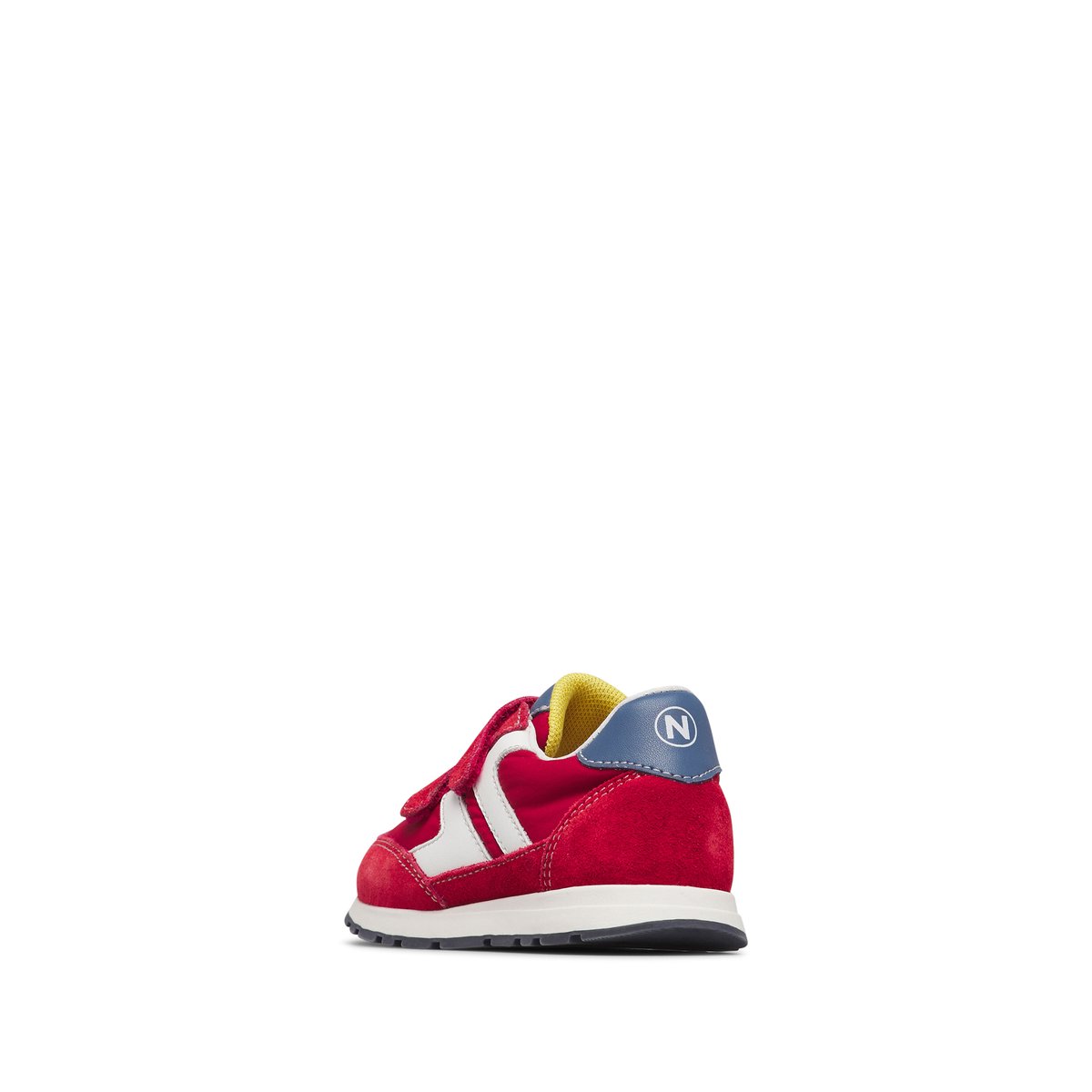 Sneakers en cuir et tissu MIBLO VL. rouge-, NATURINO