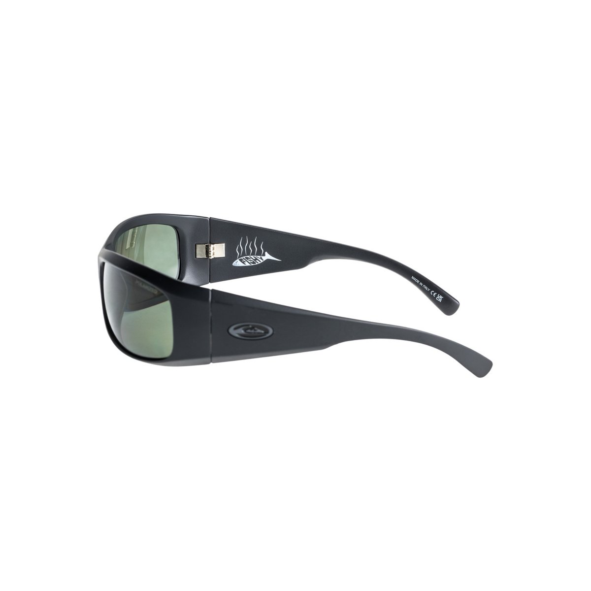 Lunettes de soleil FISHY POLARIZED noir black/green plz, QUIKSILVER