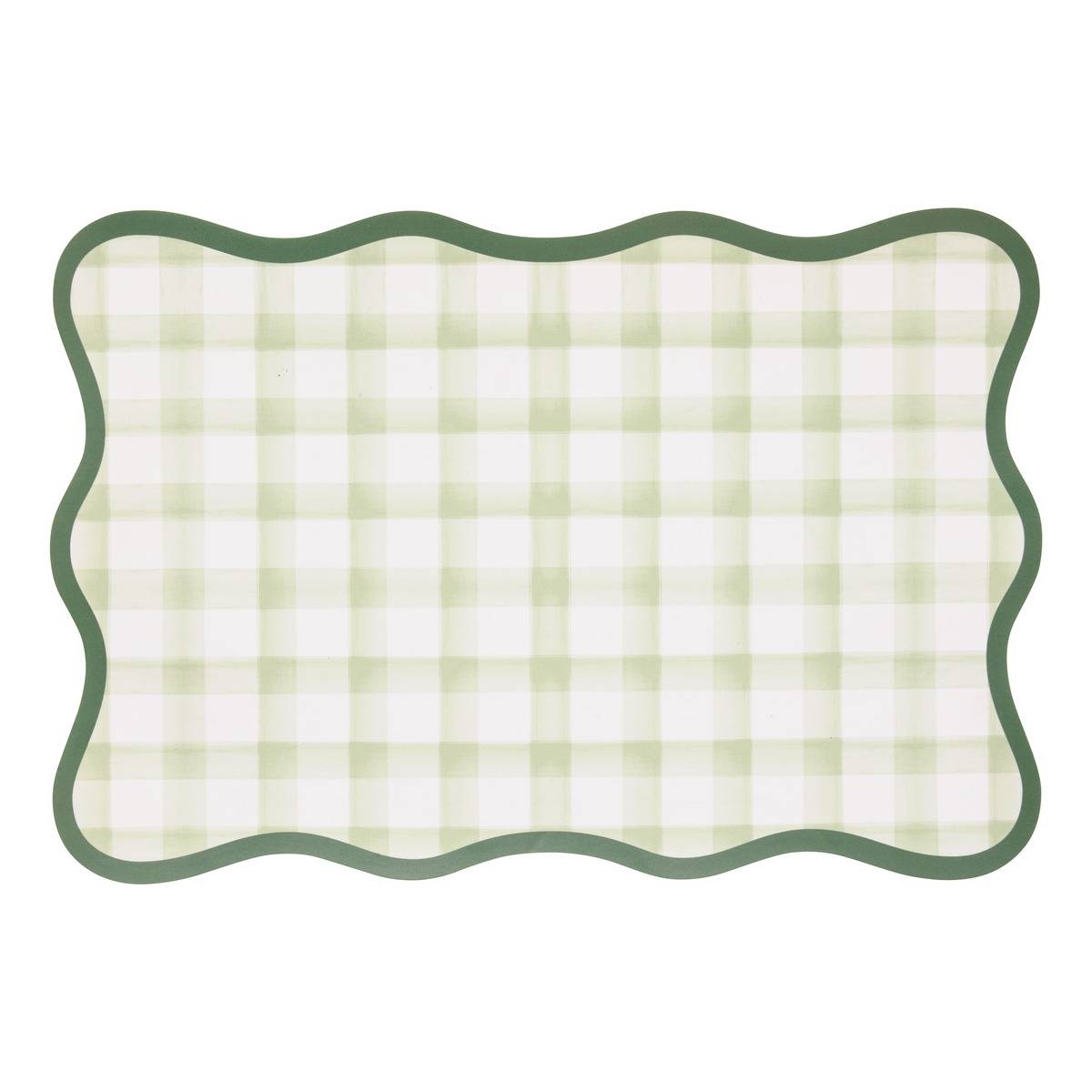 Set de table FLEUR DE ROSE vert, ATMOSPHERA