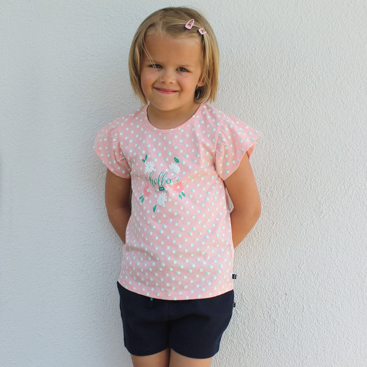 Tee shirt larissa enfant rose, SUCRE D'ORGE