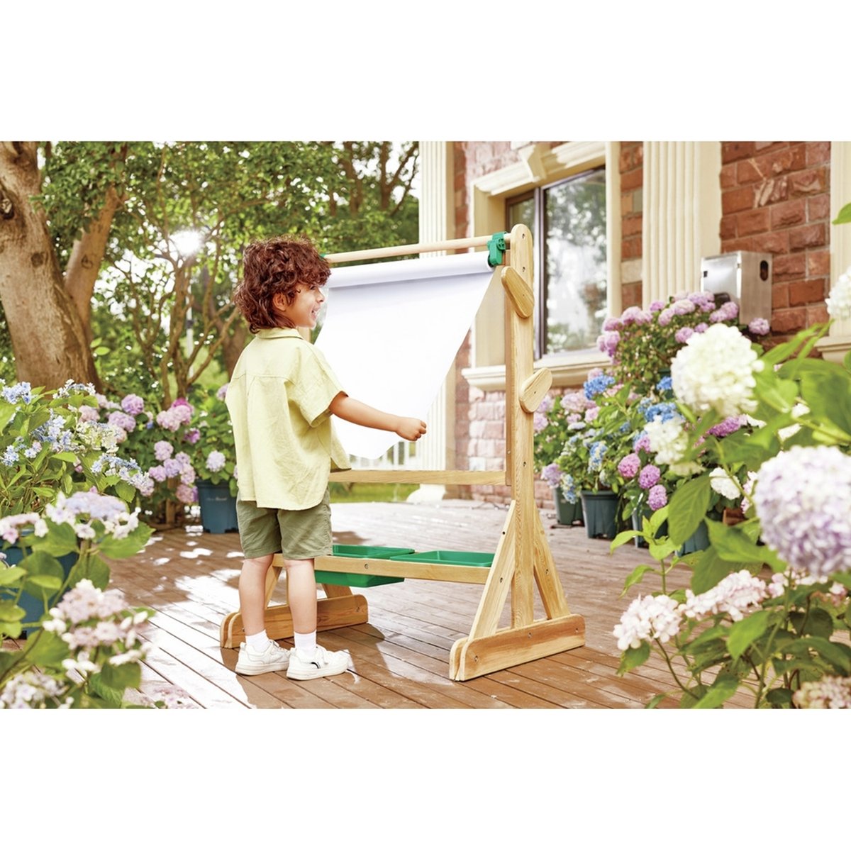 Rouleau de papier à dessin XXL blanc, HAPE